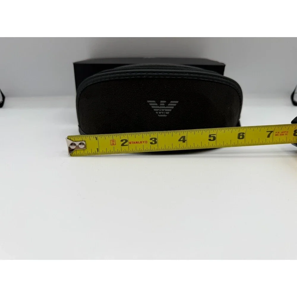 Emporio Armani Sunglasses Eyeglasses Case Box Empty Authentic Black EUC
